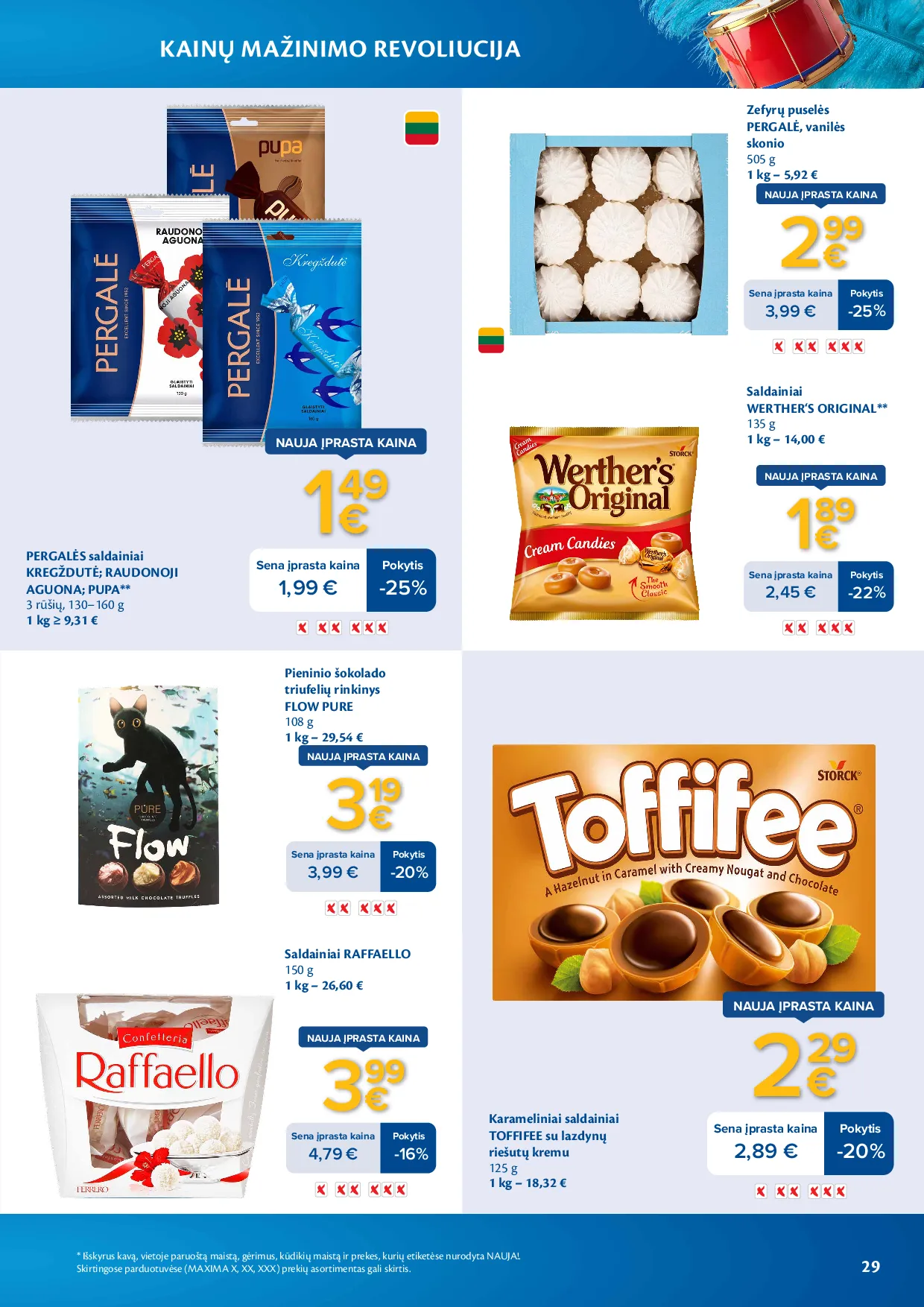 Maxima kainų mažinimo revoliucija – 29 psl.