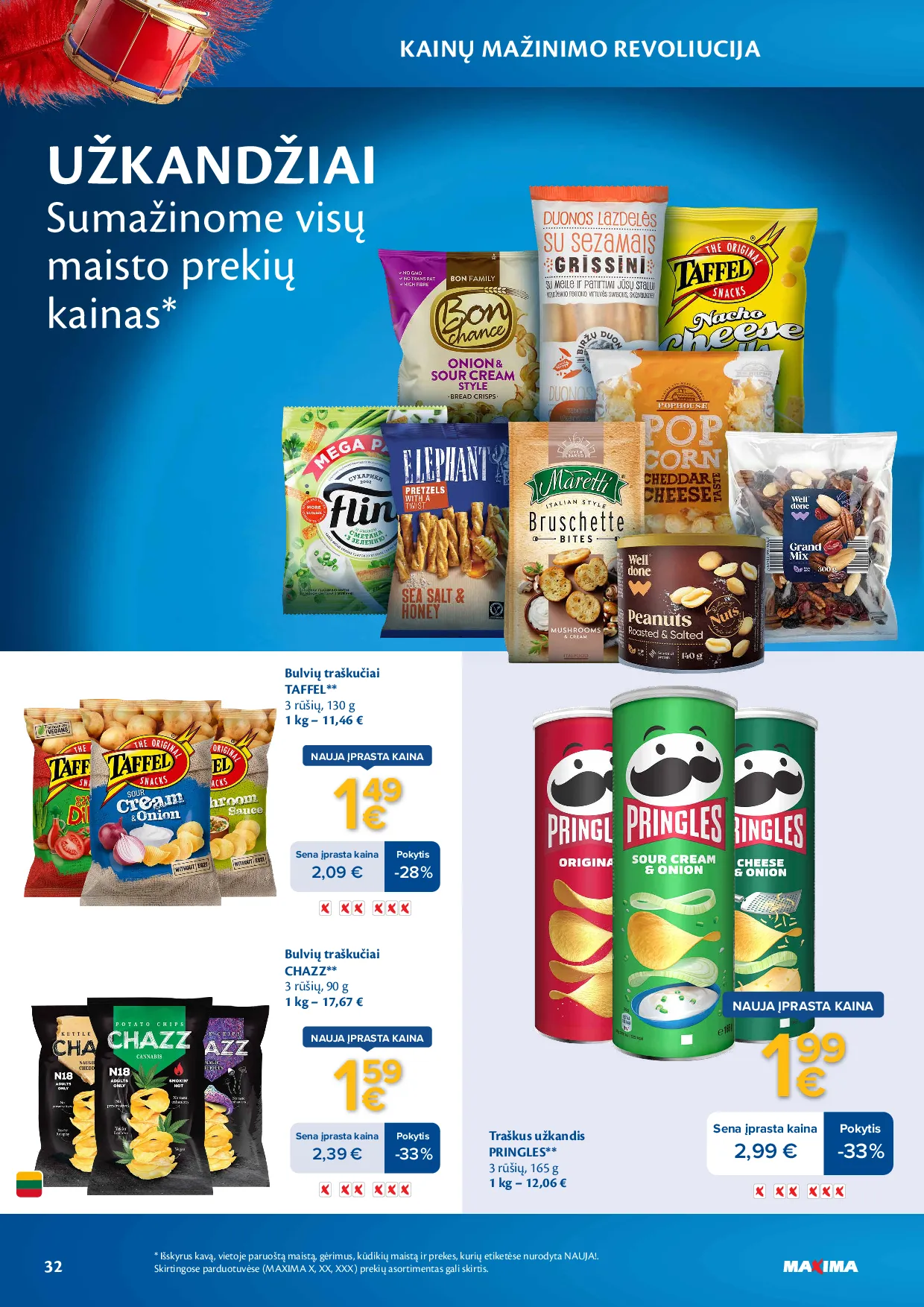 Maxima kainų mažinimo revoliucija – 32 psl.