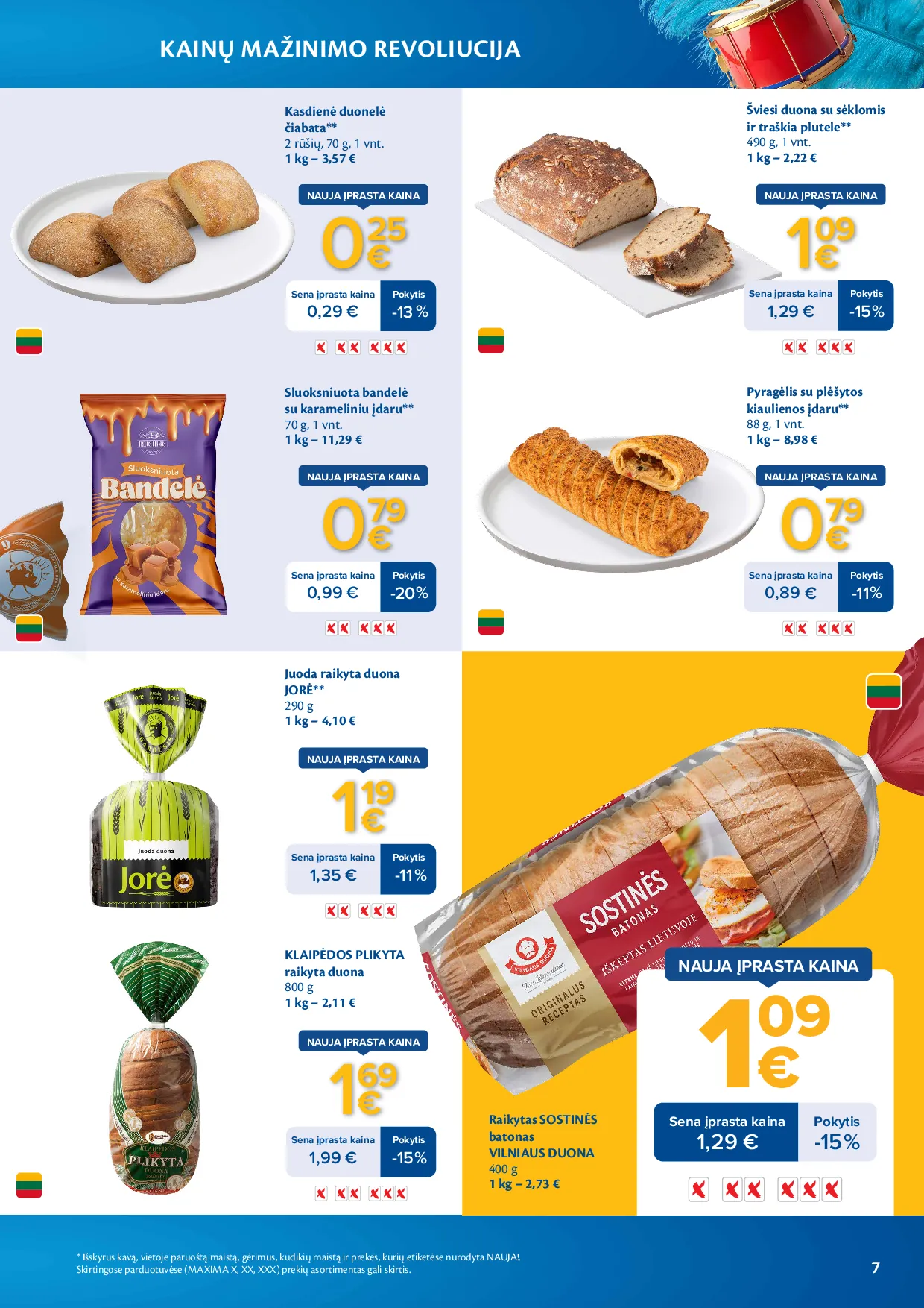 Maxima kainų mažinimo revoliucija – 7 psl.