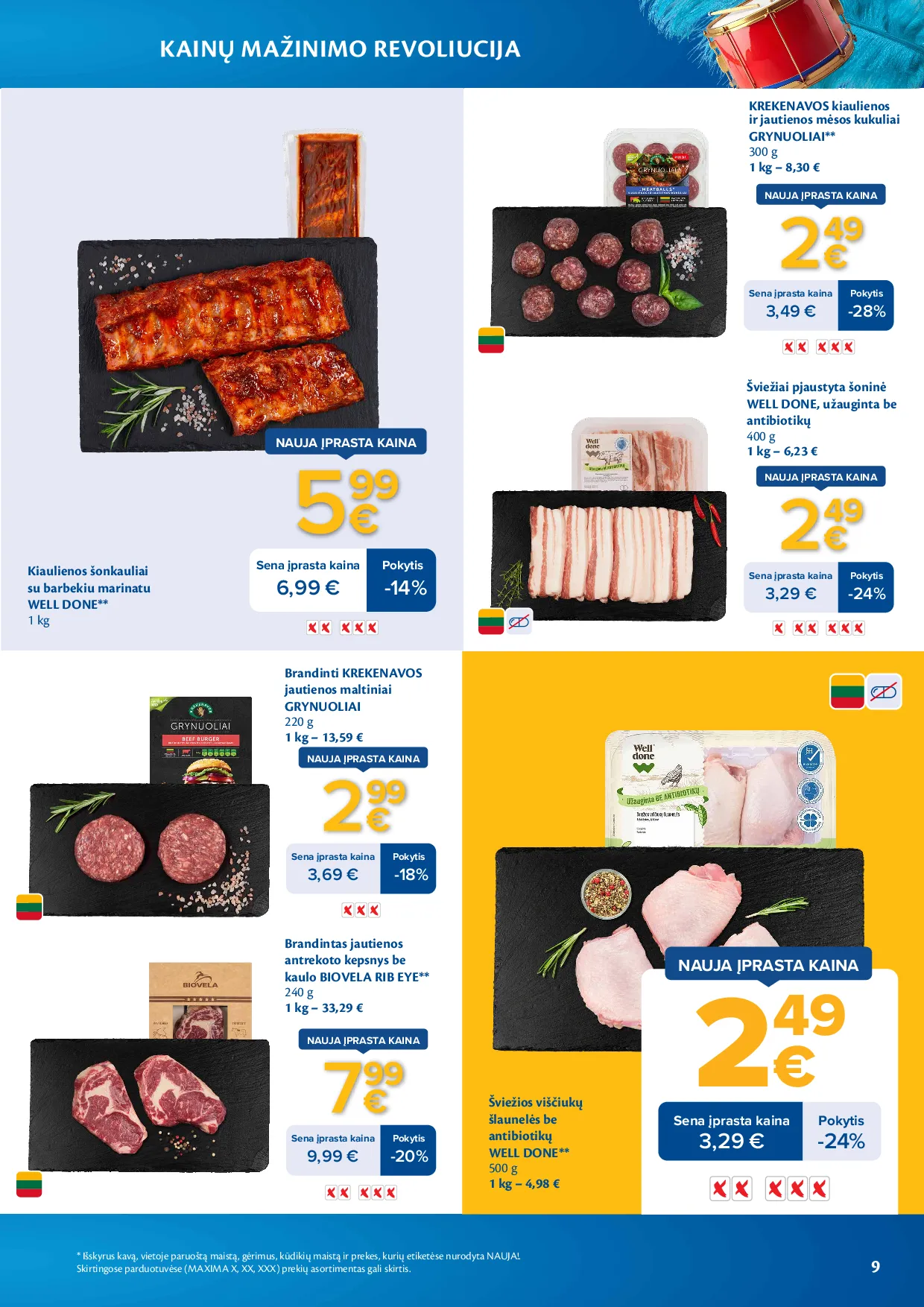 Maxima kainų mažinimo revoliucija – 9 psl.