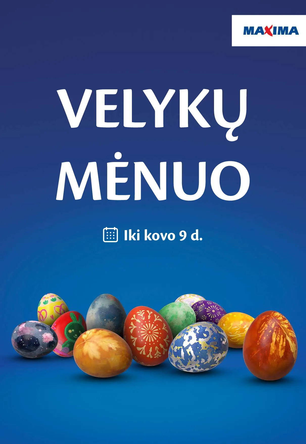 Maxima Velykų mėnuo – 1 psl.