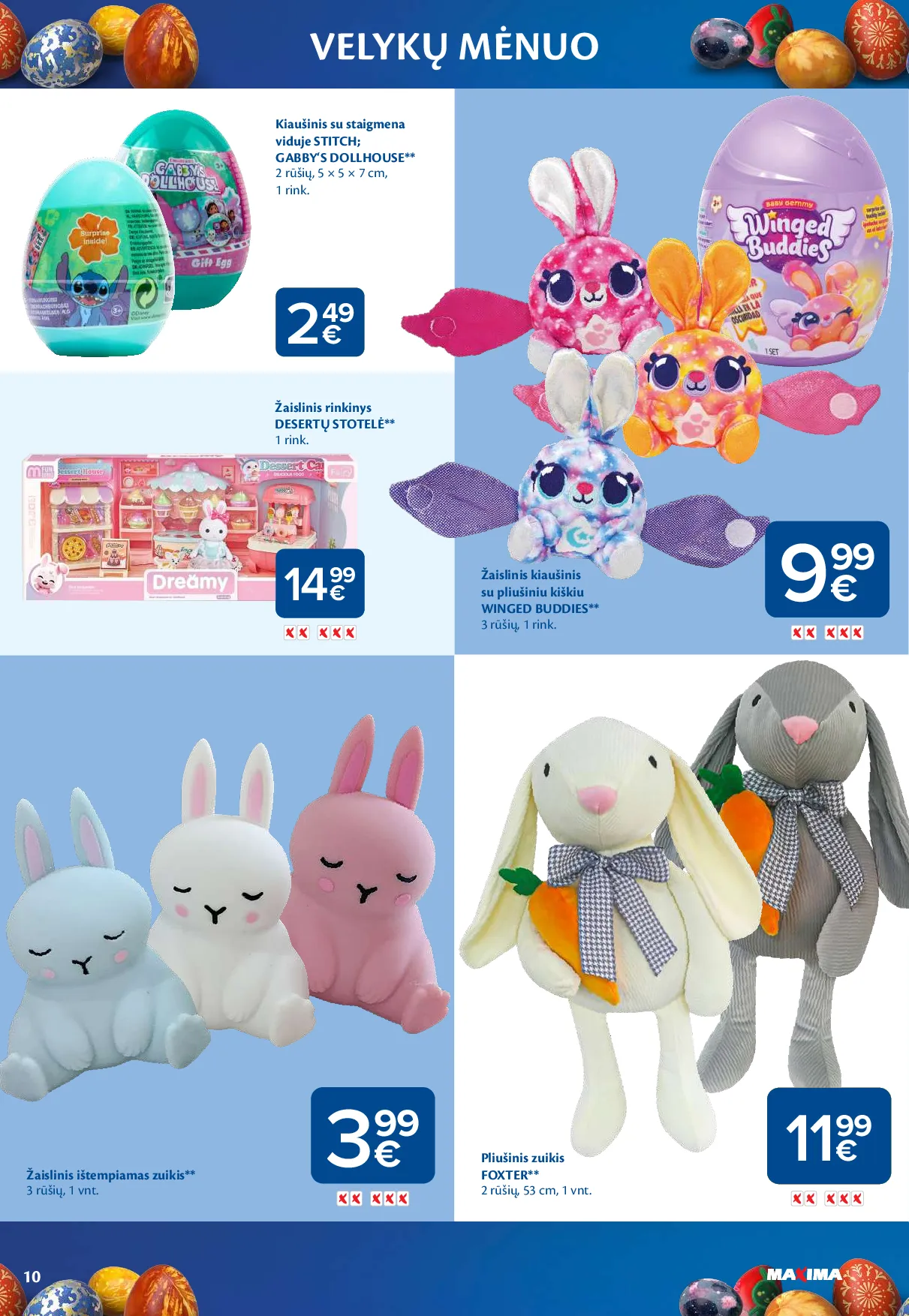 Maxima Velykų mėnuo – 10 psl.