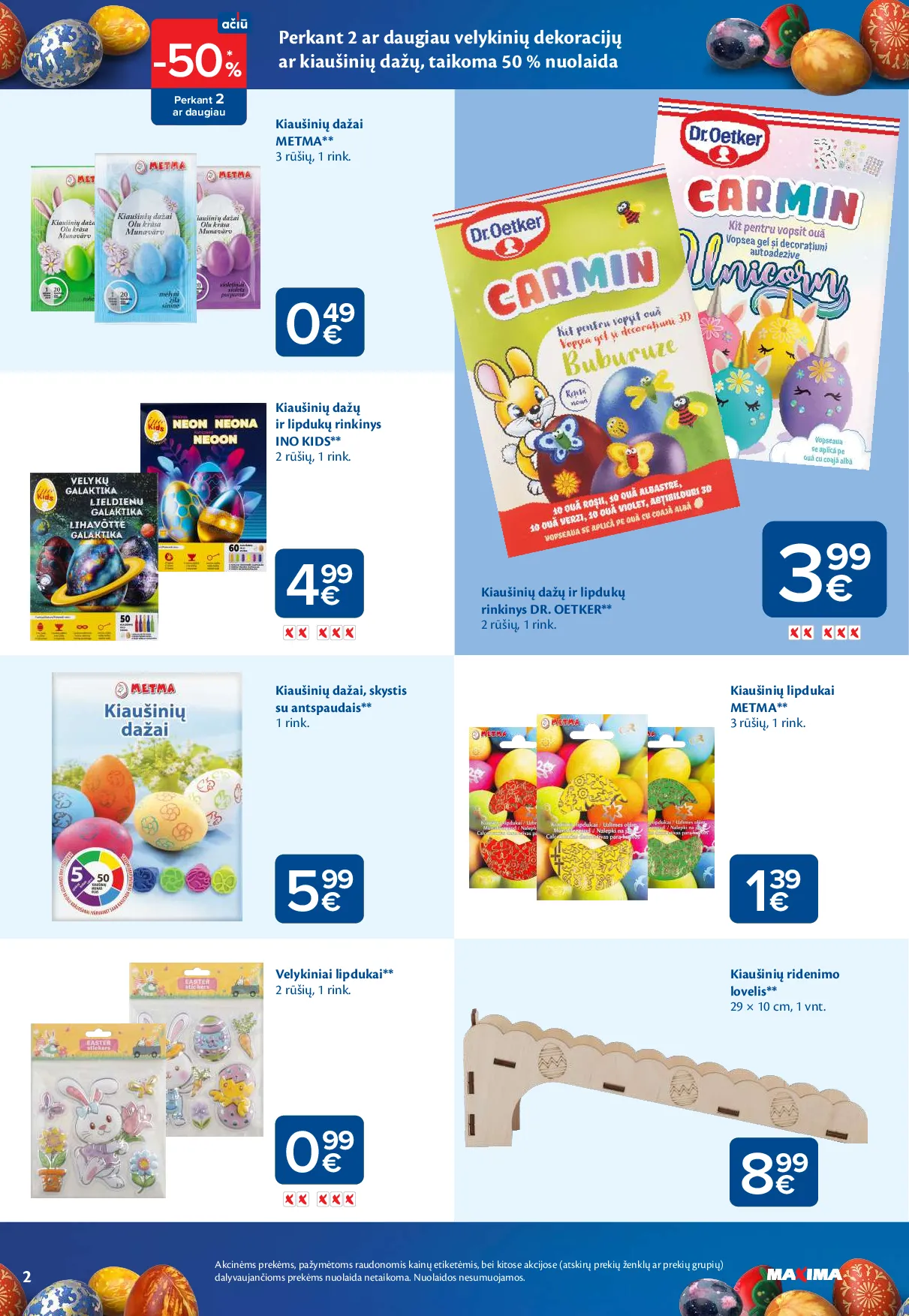 Maxima Velykų mėnuo – 2 psl.