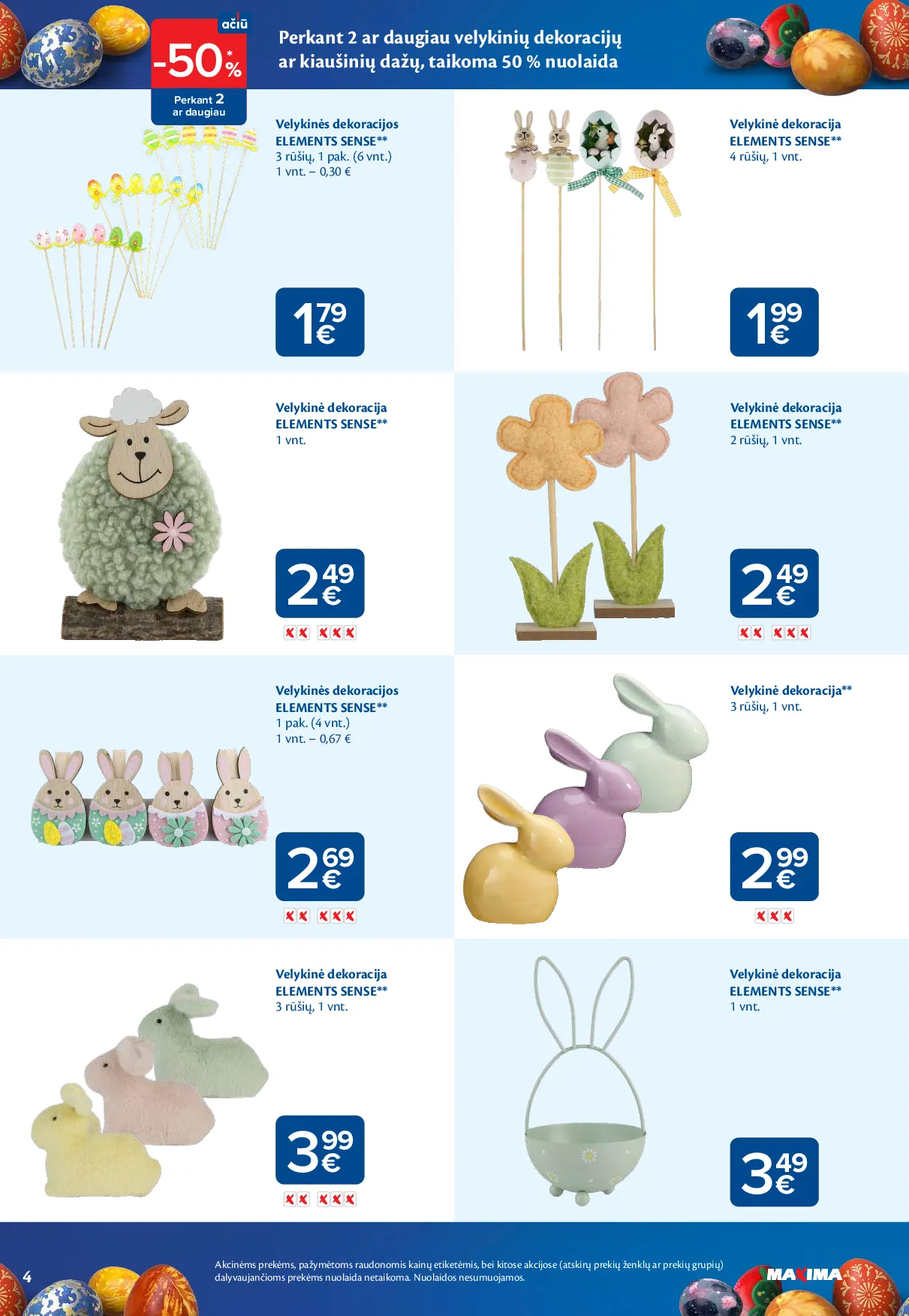 Maxima Velykų mėnuo – 4 psl.