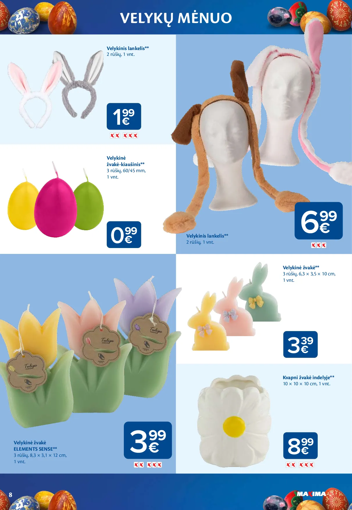 Maxima Velykų mėnuo – 8 psl.