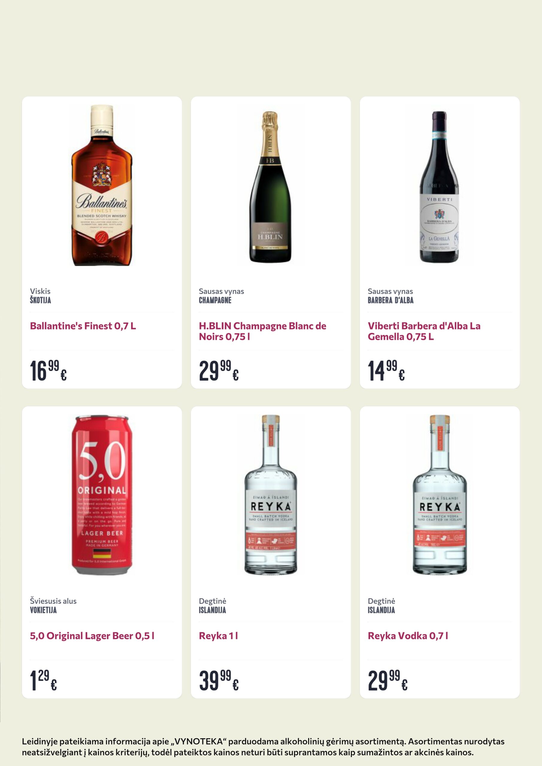 Vynoteka leidinys (gėrimų) – 24 psl.