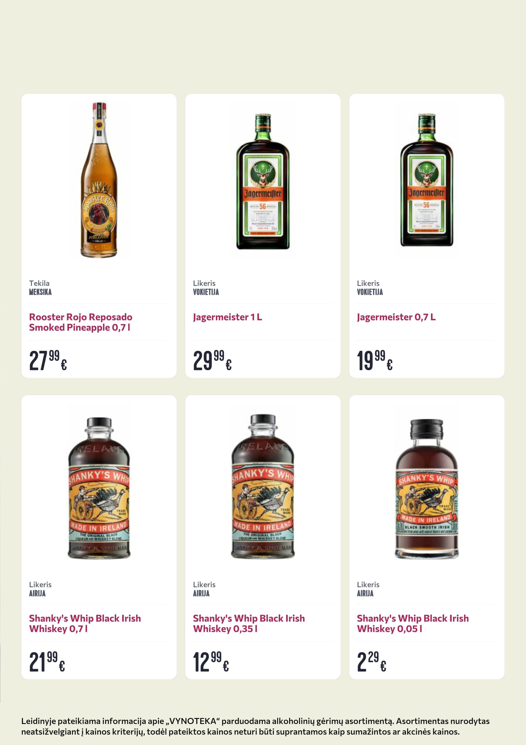 Vynoteka leidinys (gėrimų) – 13 psl.