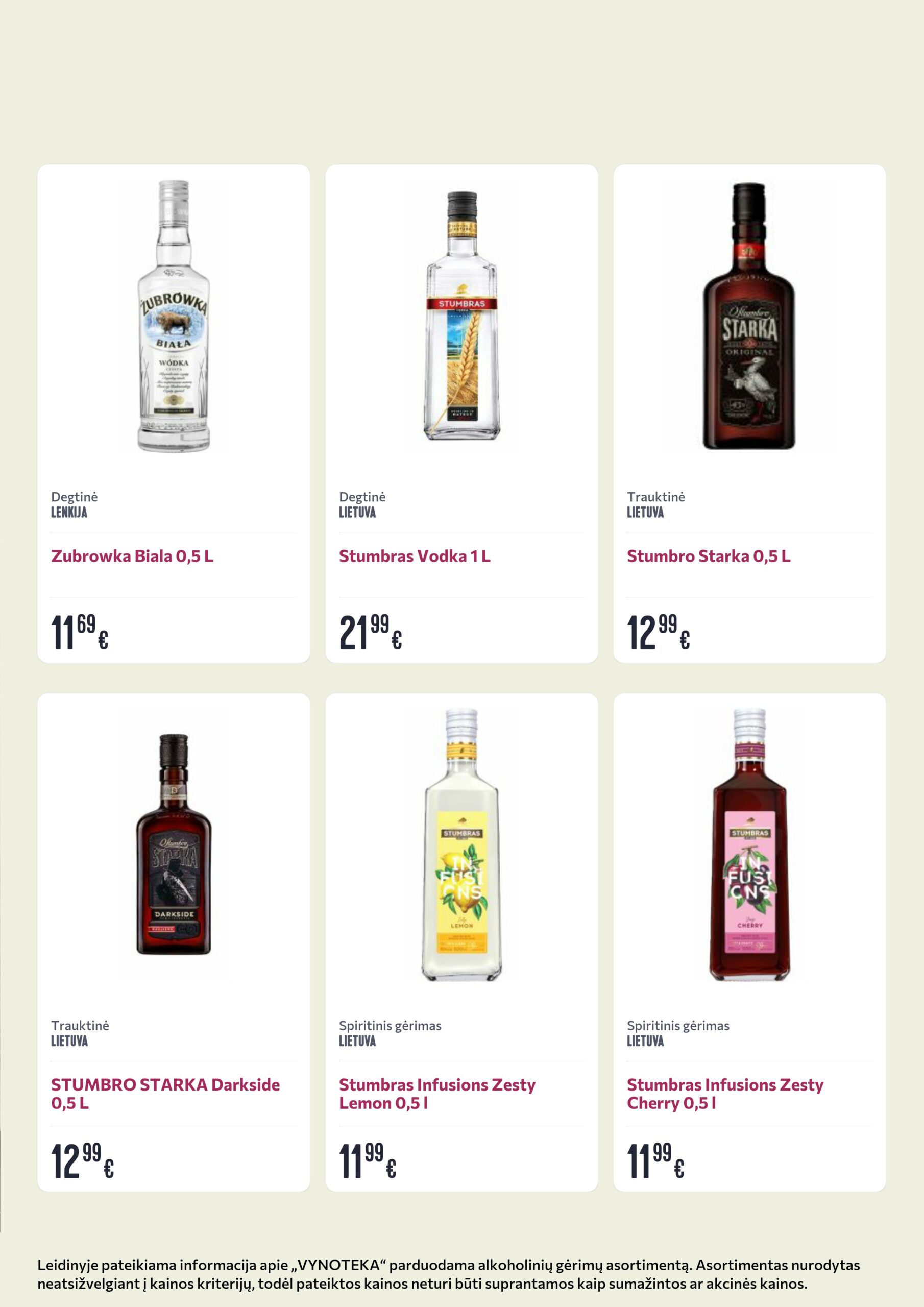 Vynoteka leidinys (gėrimų) – 22 psl.