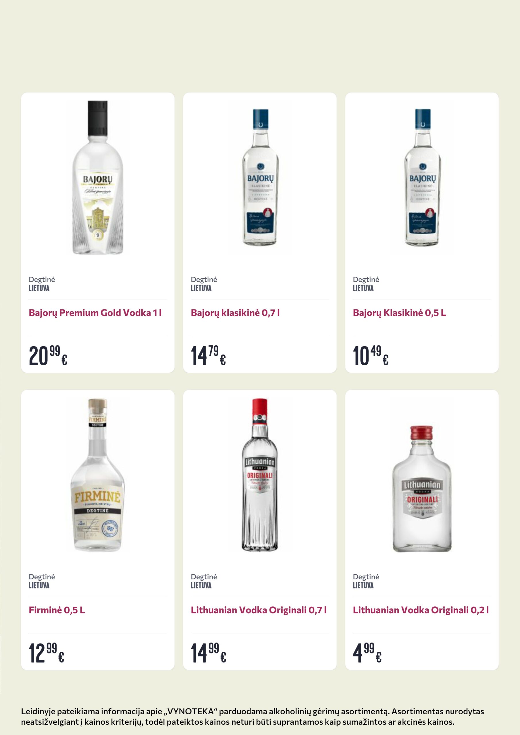 Vynoteka leidinys (gėrimų) – 21 psl.
