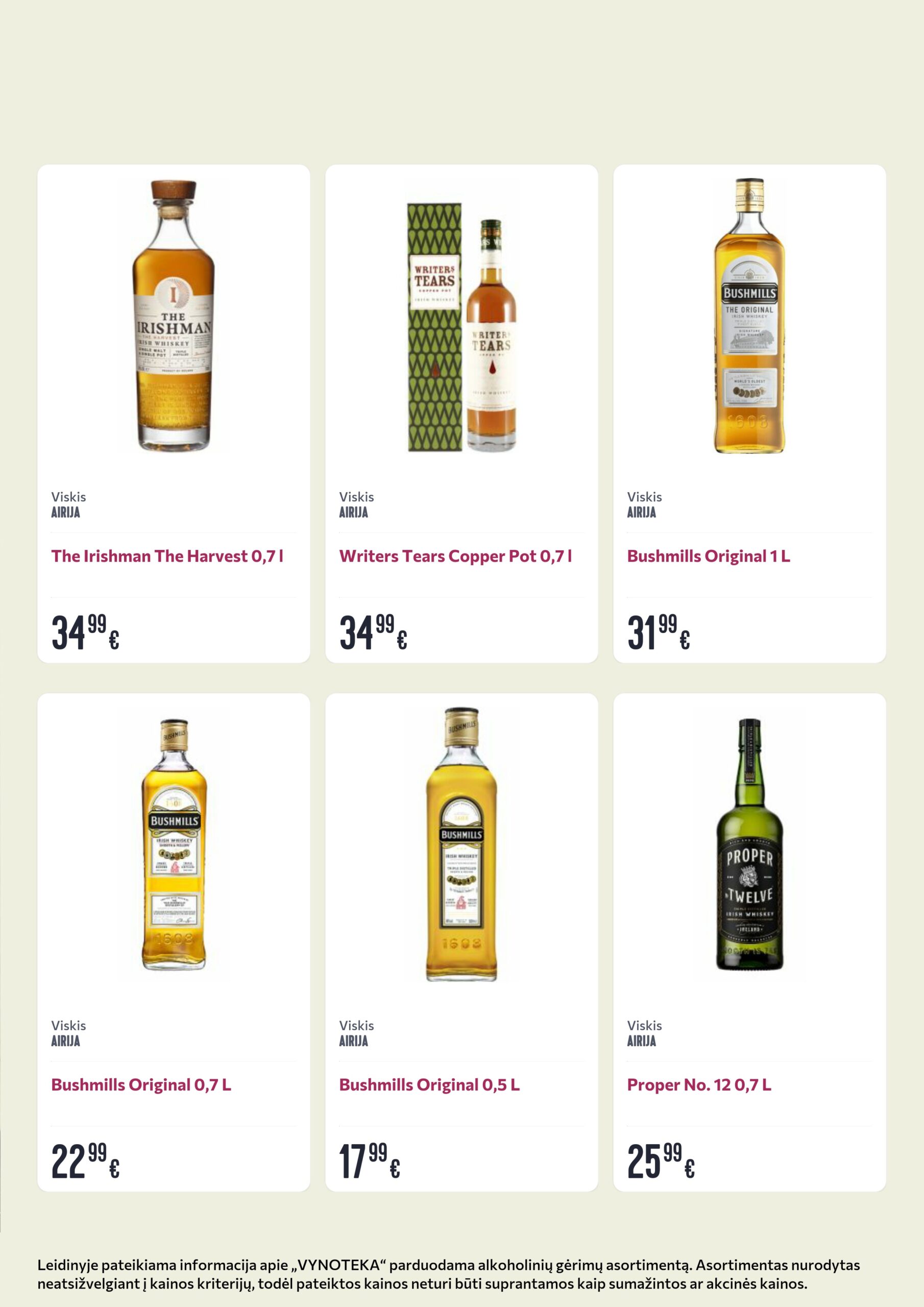 Vynoteka leidinys (gėrimų) – 18 psl.
