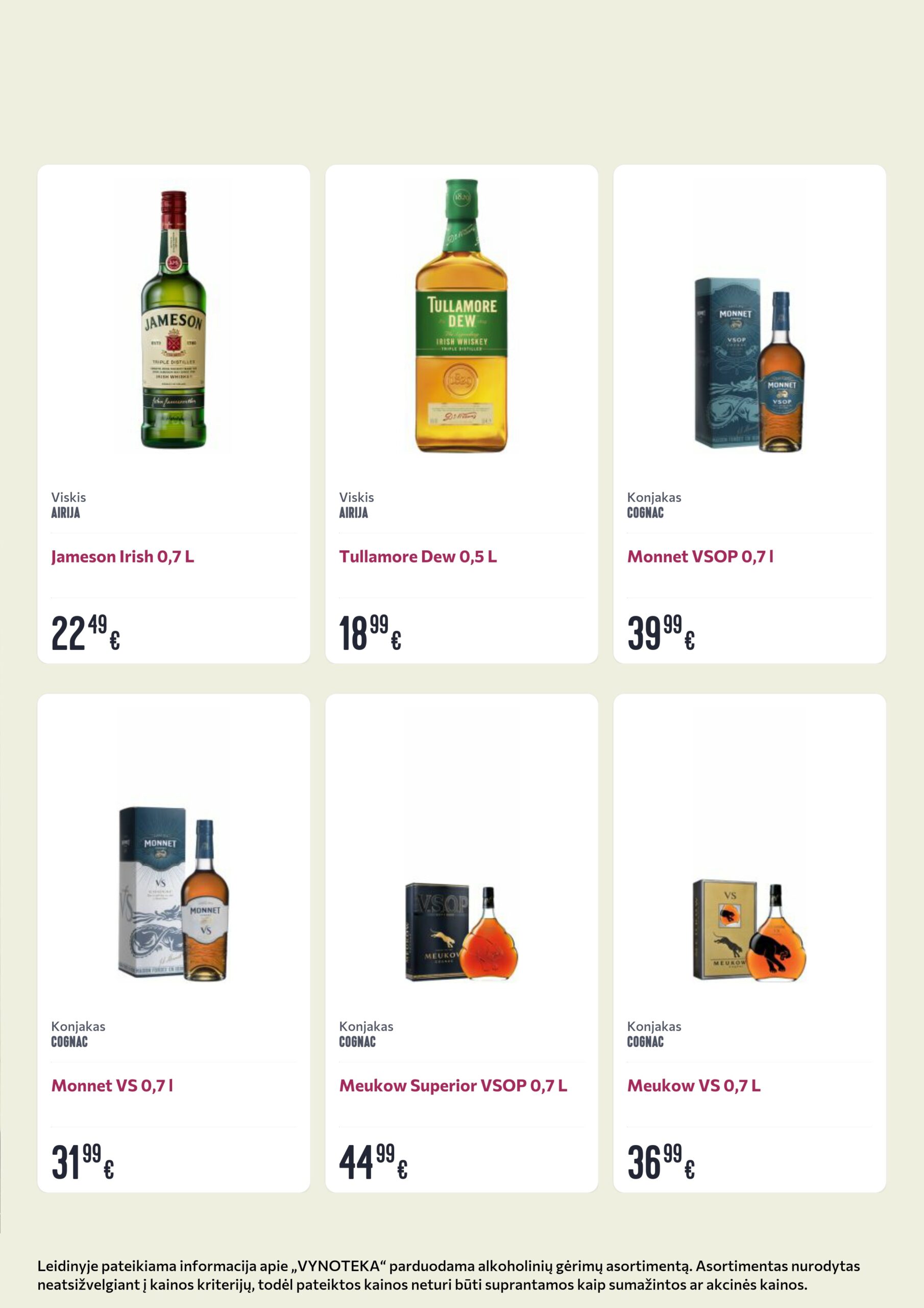 Vynoteka leidinys (gėrimų) – 17 psl.