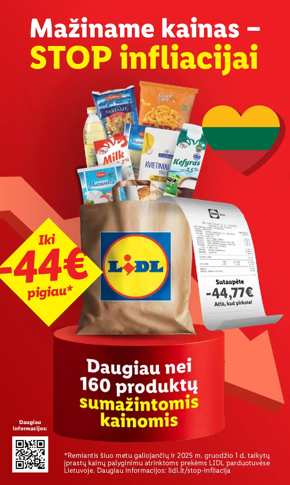Lidl akcijos šią savaitę. Galioja nuo 2026-04-27 iki 2026-05-03 – 2 psl.