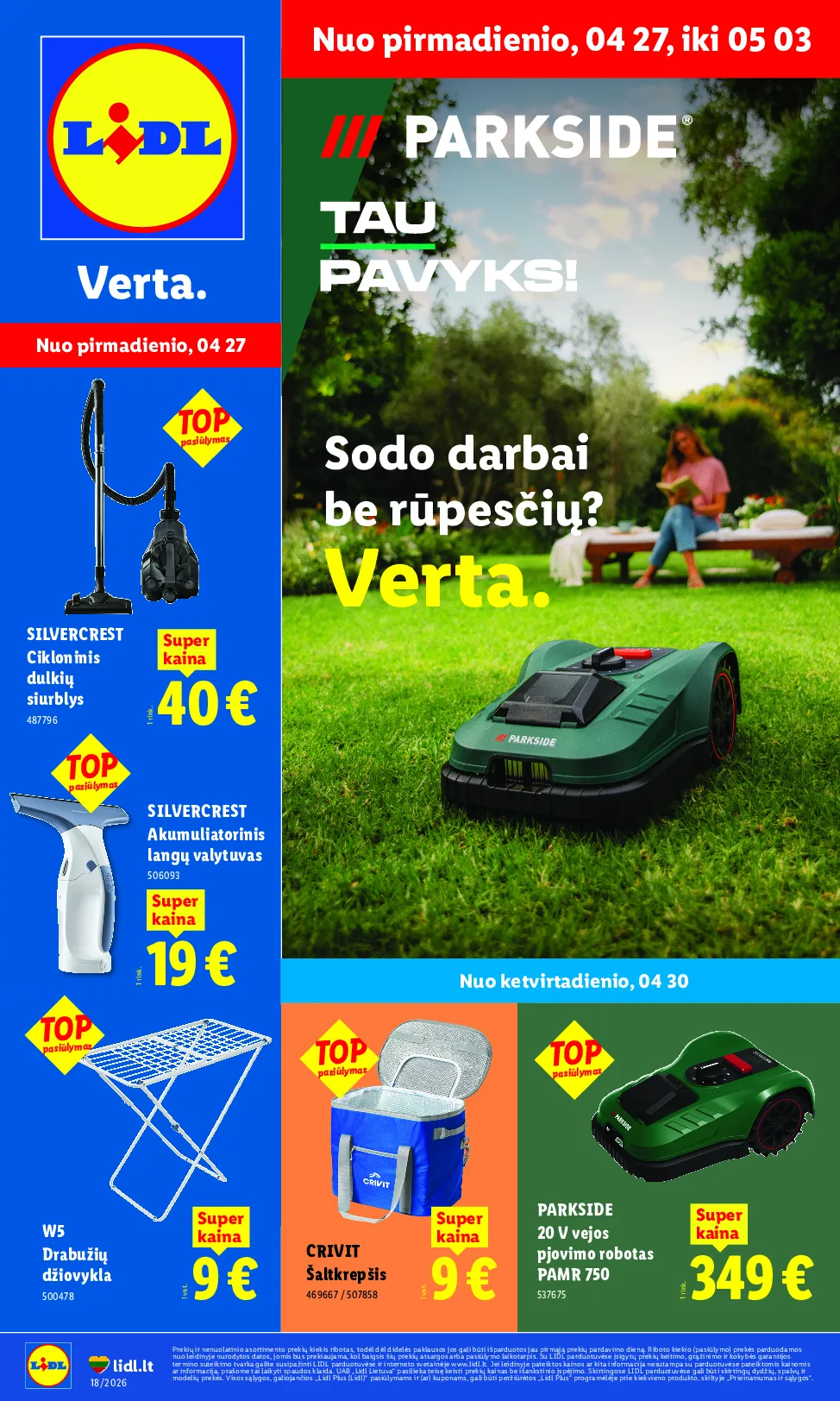 Lidl ne maisto naujas leidinys – 1 psl.