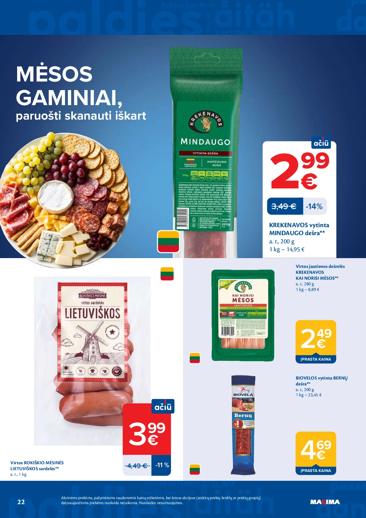 Maxima naujas leidinys – 22 psl.