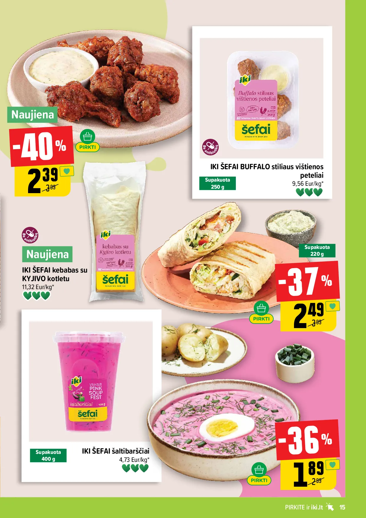 IKI akcijų leidinys – 15 psl.