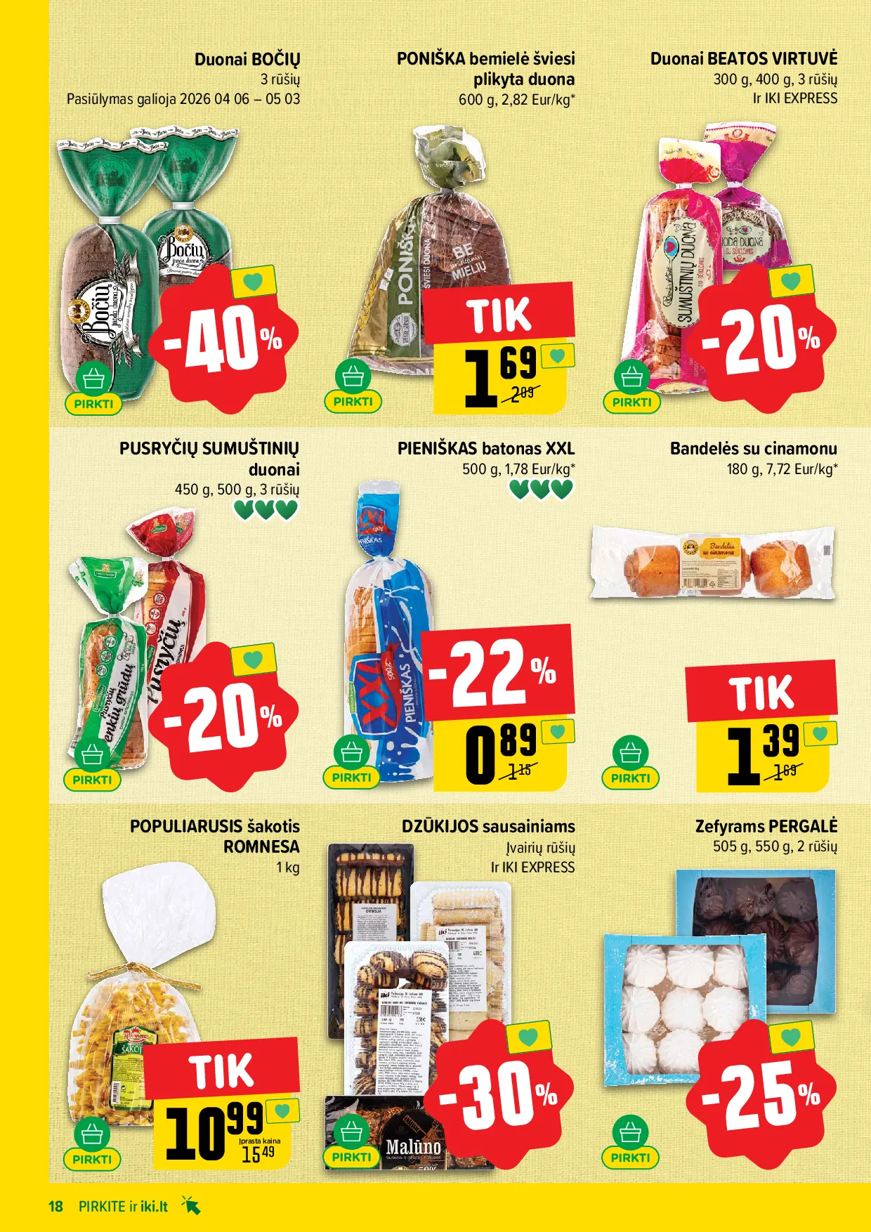 IKI akcijų leidinys – 18 psl.