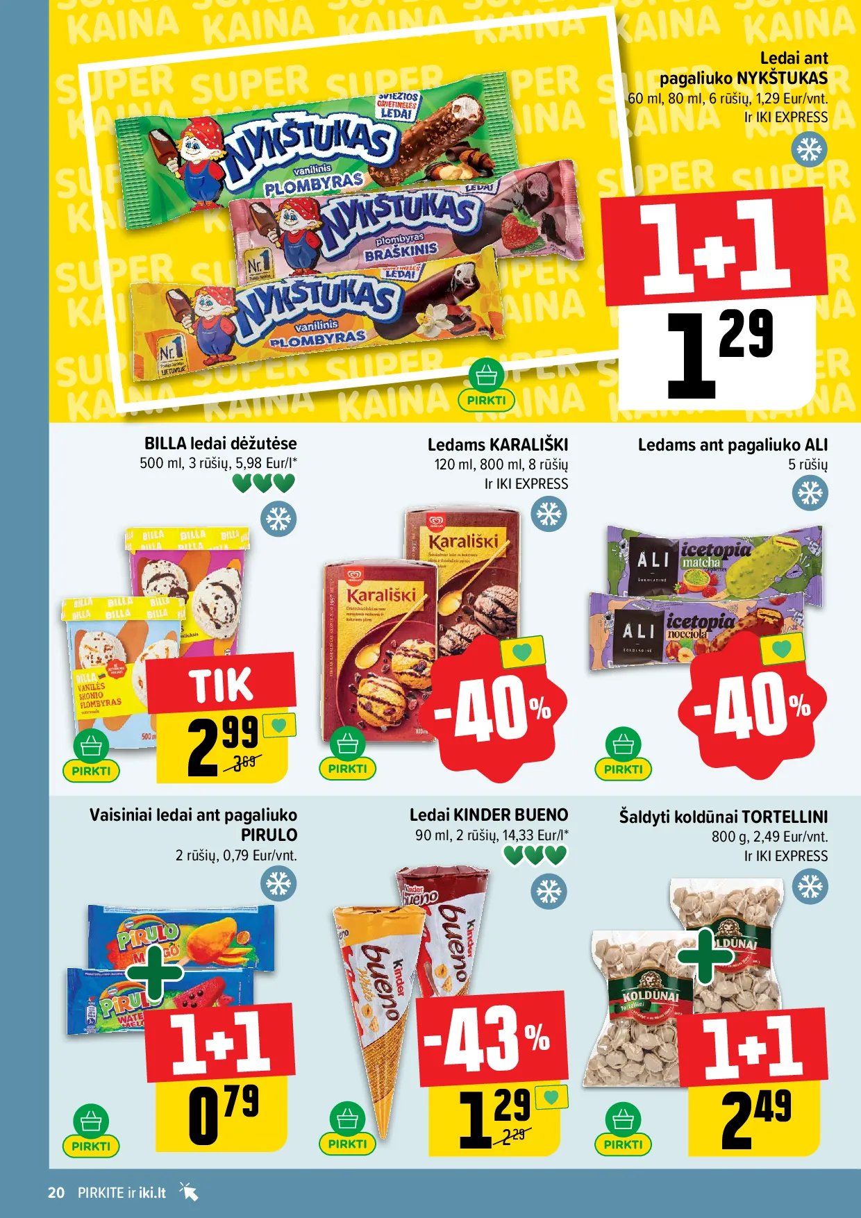 IKI akcijų leidinys – 20 psl.