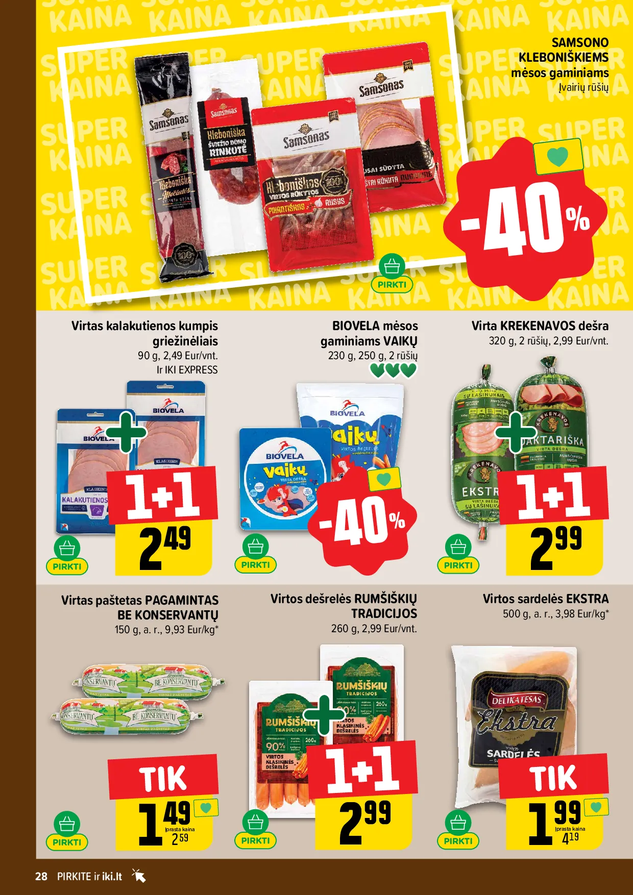 IKI akcijų leidinys – 28 psl.