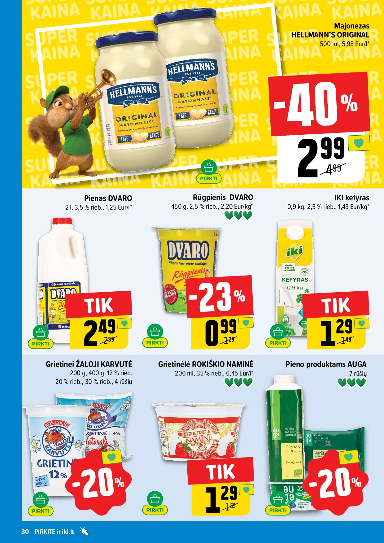 IKI akcijų leidinys – 30 psl.