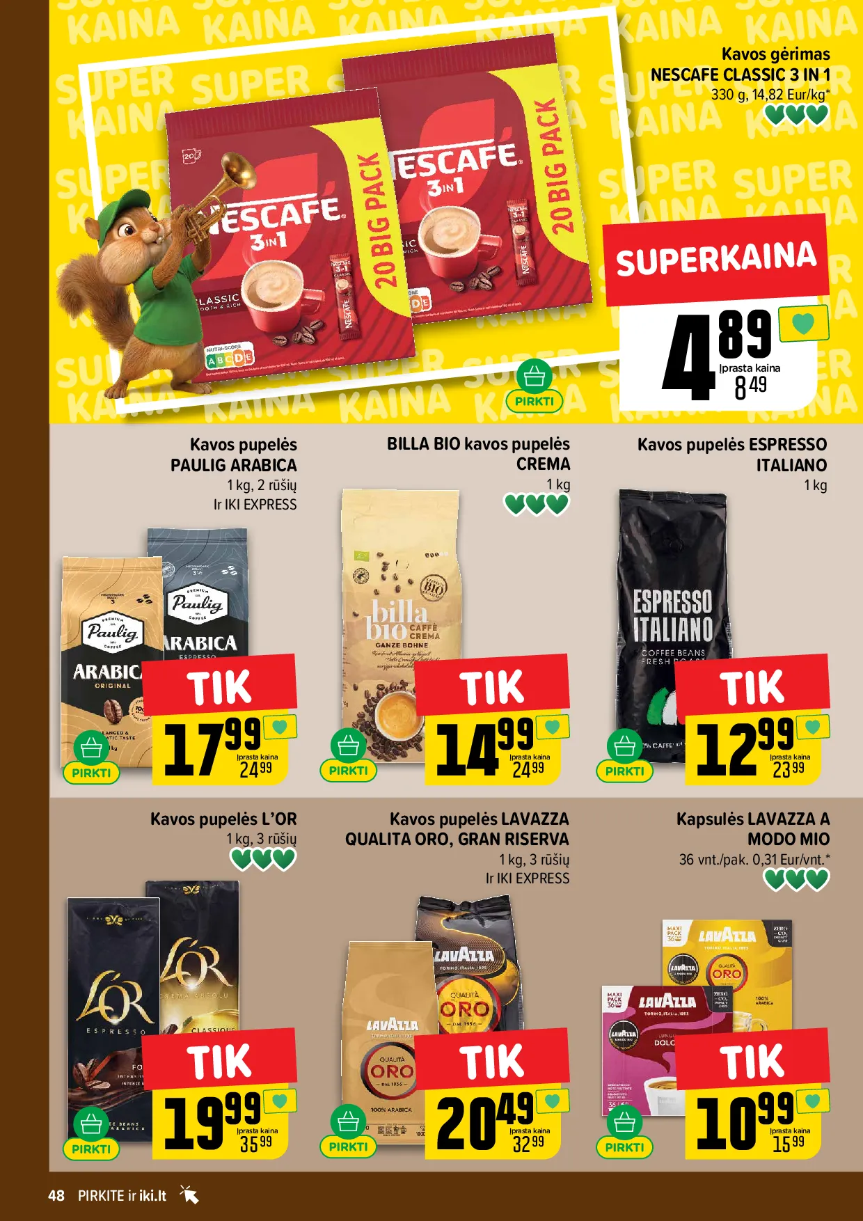 IKI akcijų leidinys – 48 psl.