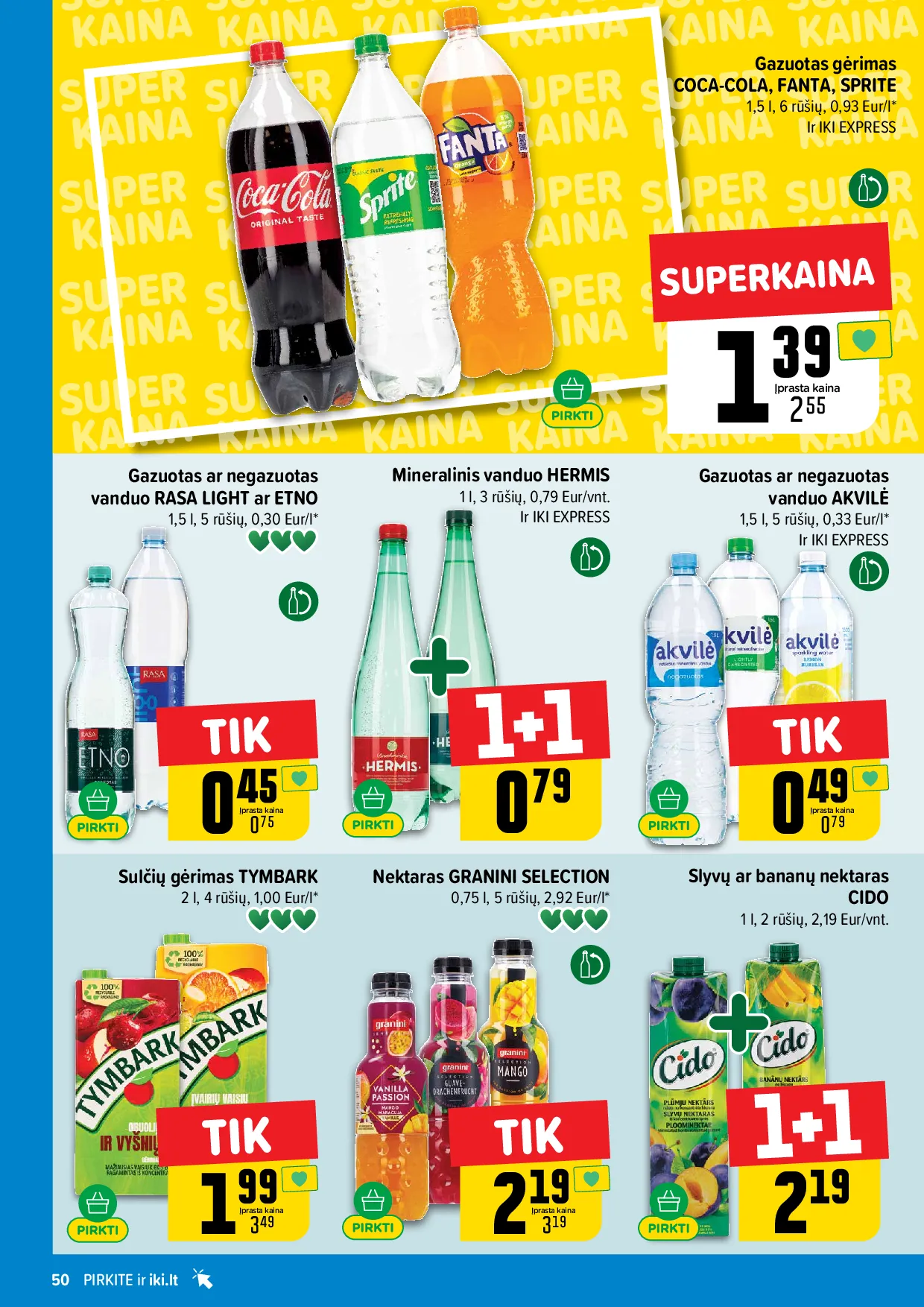 IKI akcijų leidinys – 50 psl.