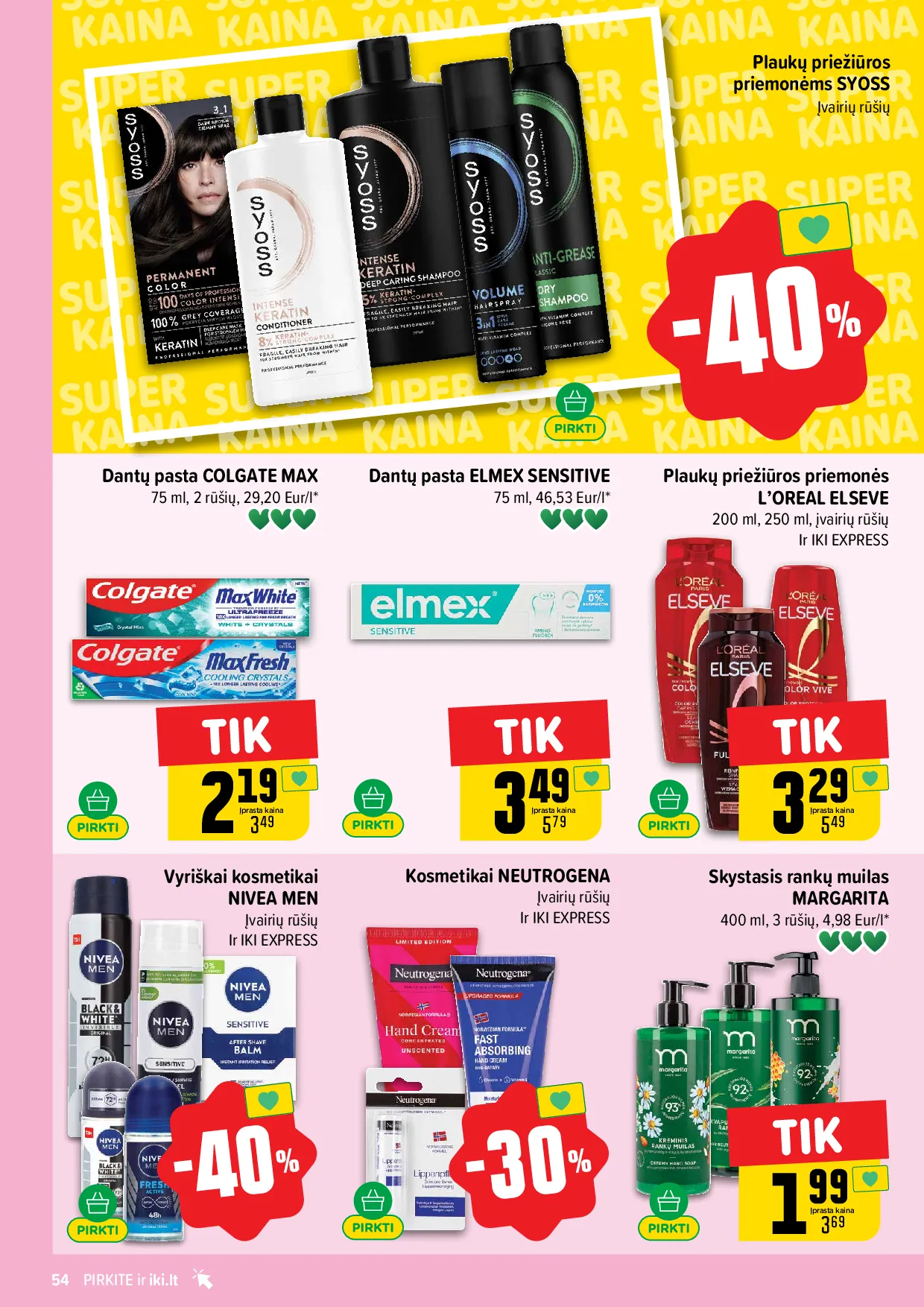 IKI akcijų leidinys – 54 psl.