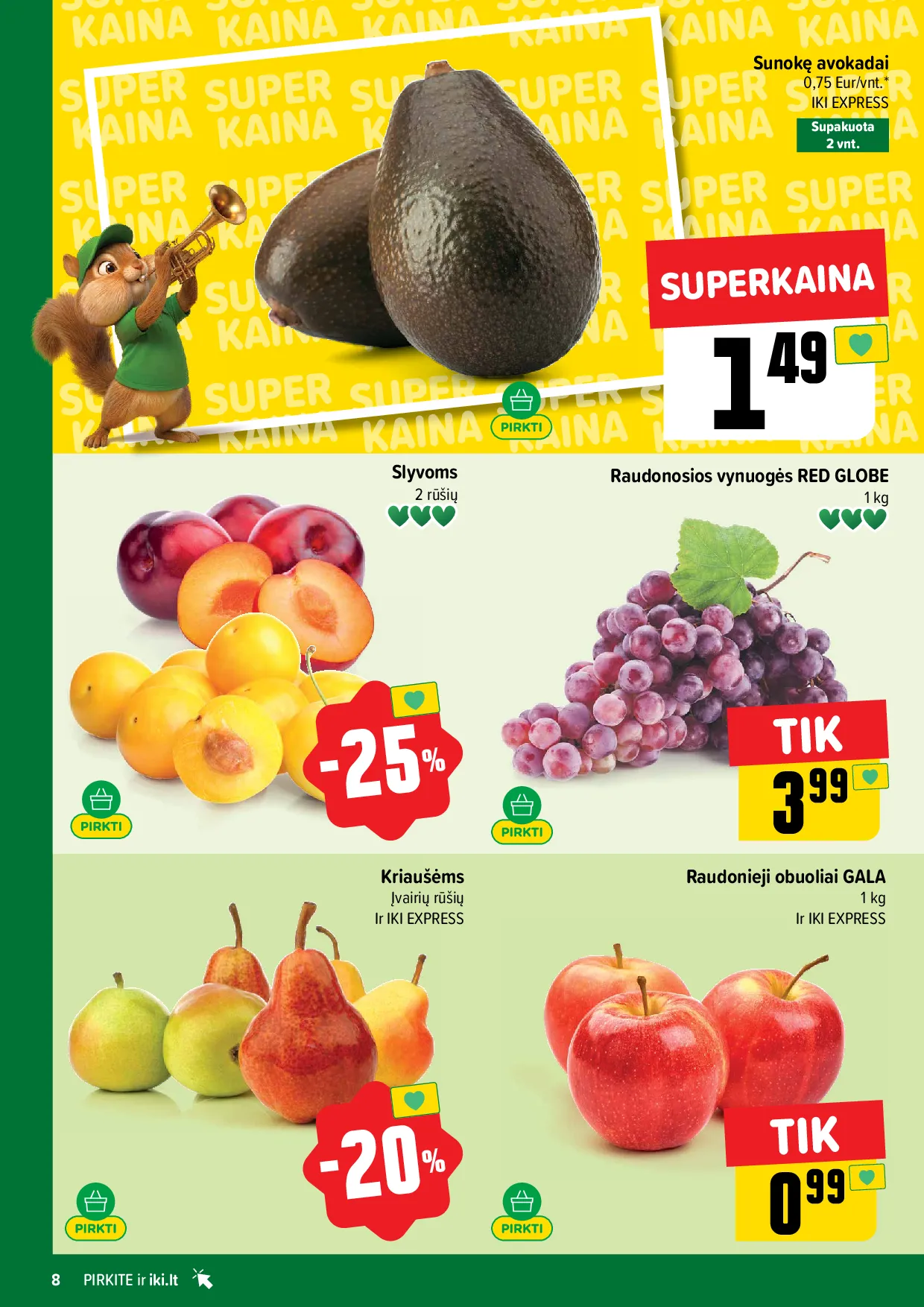 IKI akcijų leidinys – 8 psl.