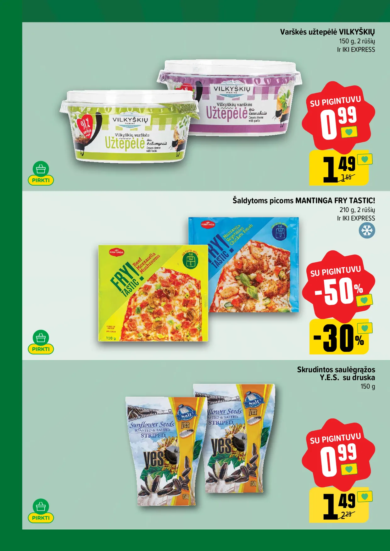 Iki pigintuvo pasiūlymai – 2 psl.