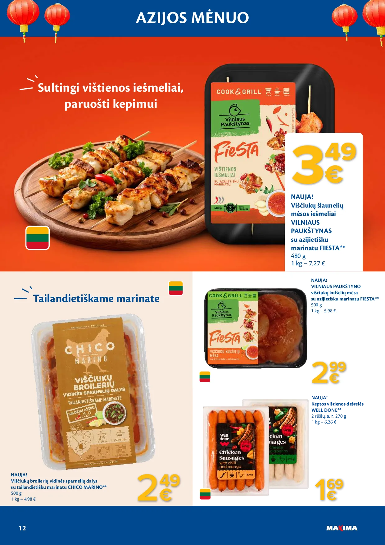 Maxima azijos mėnuo – 12 psl.