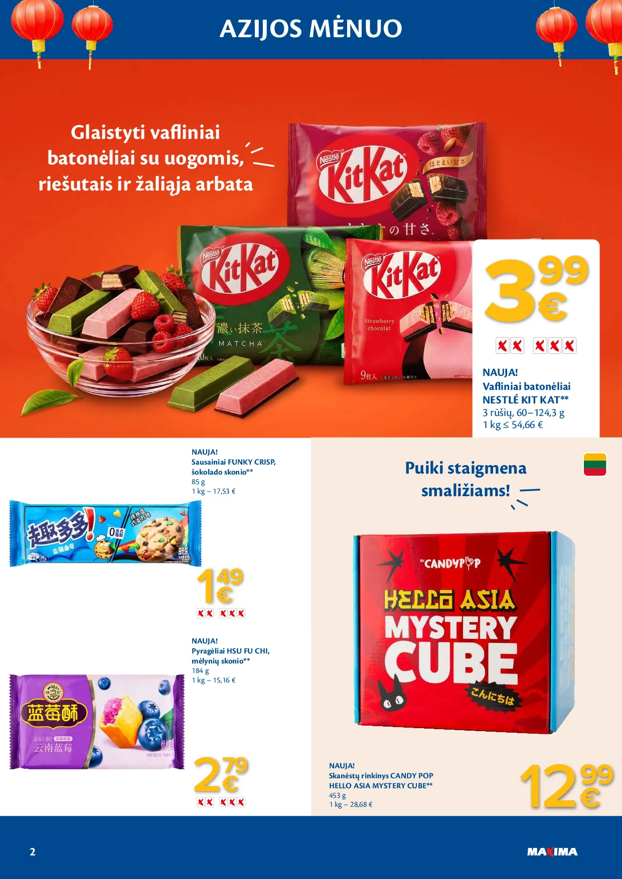 Maxima azijos mėnuo – 2 psl.