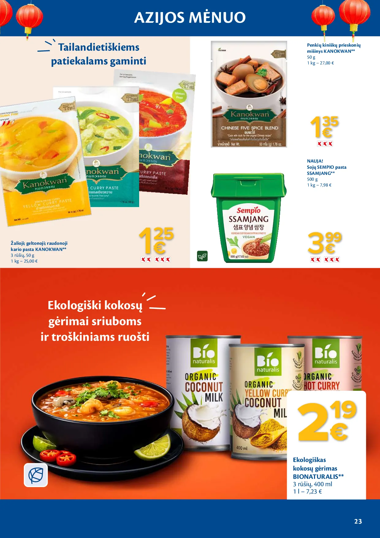 Maxima azijos mėnuo – 23 psl.