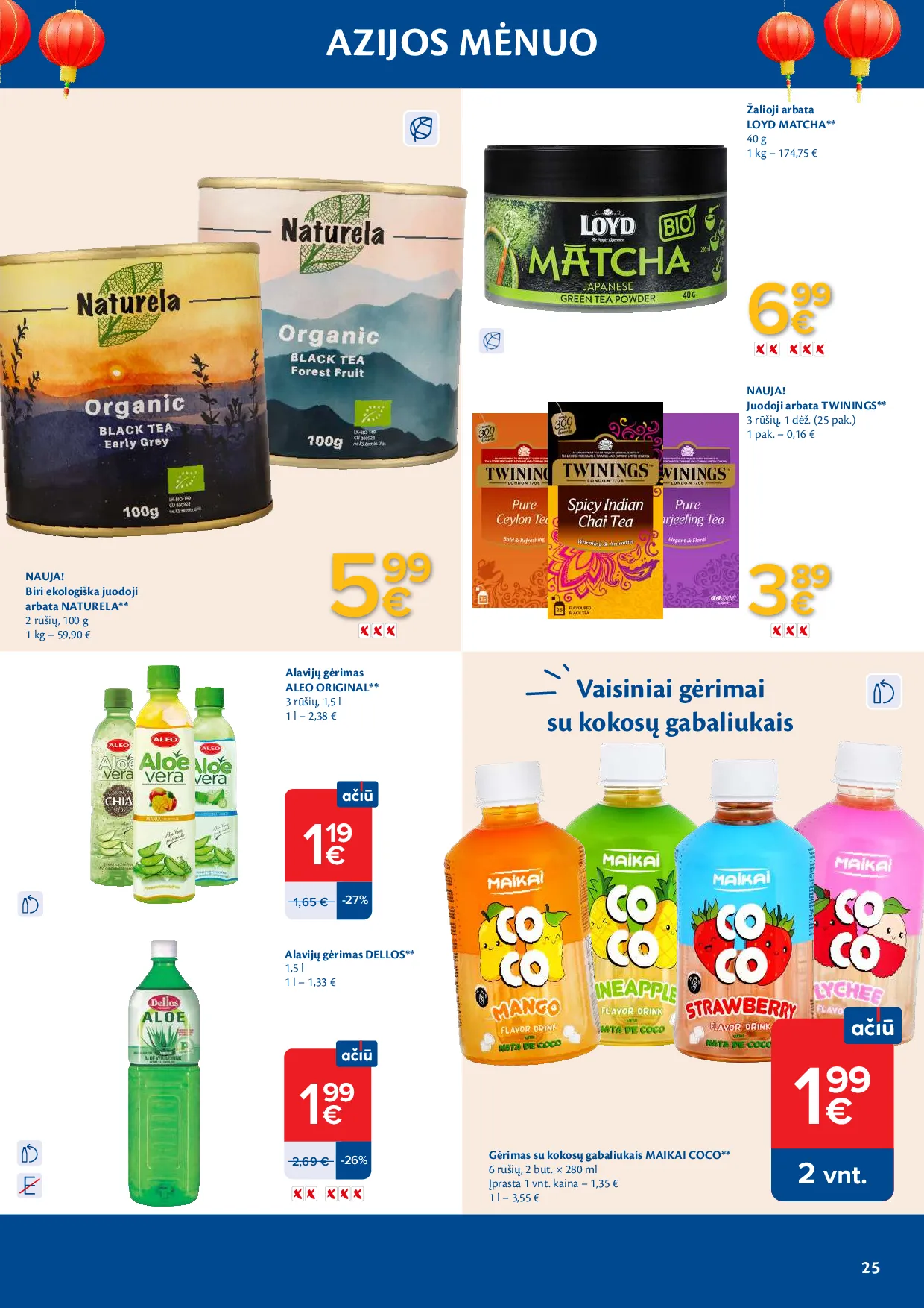 Maxima azijos mėnuo – 25 psl.