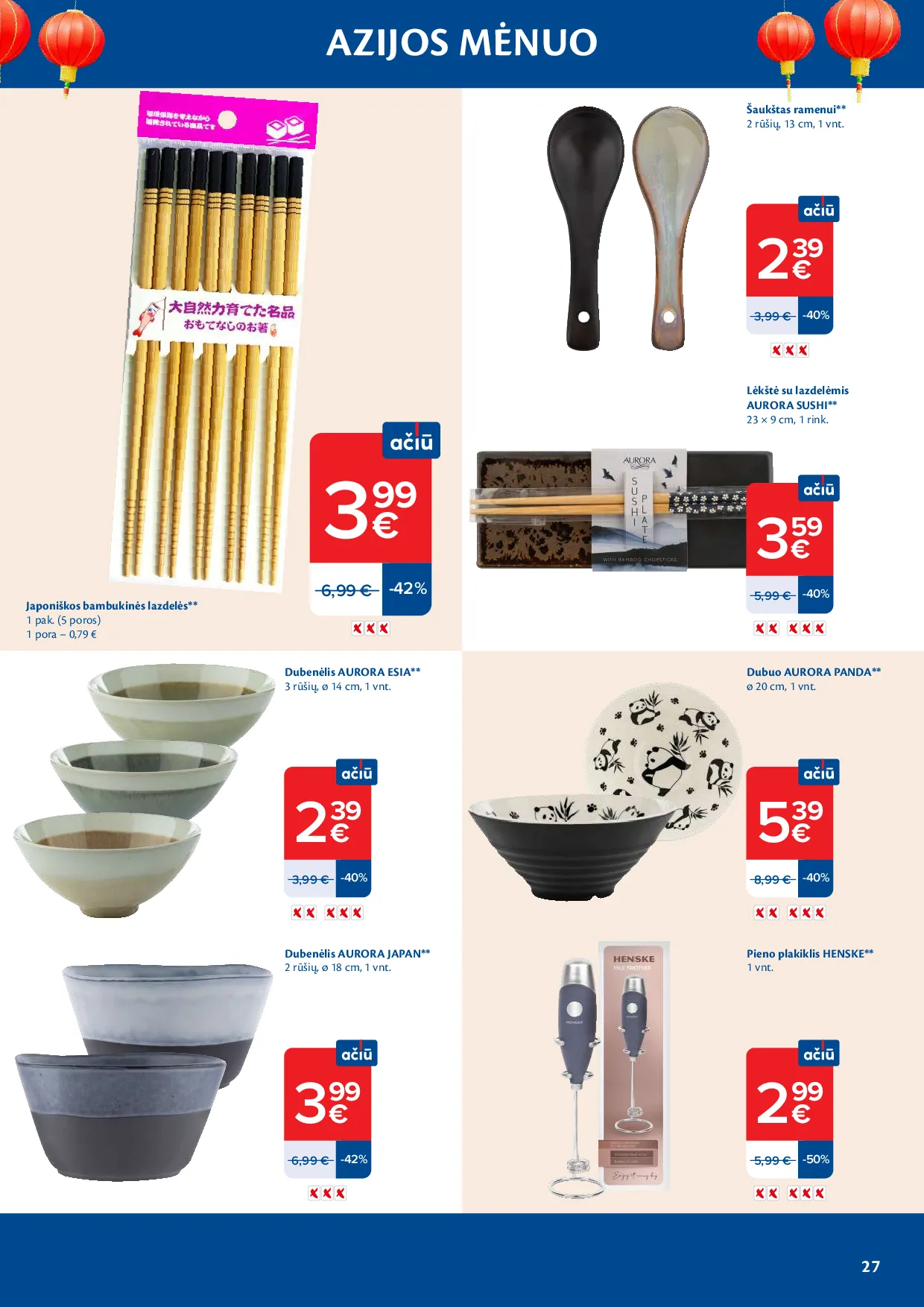 Maxima azijos mėnuo – 27 psl.