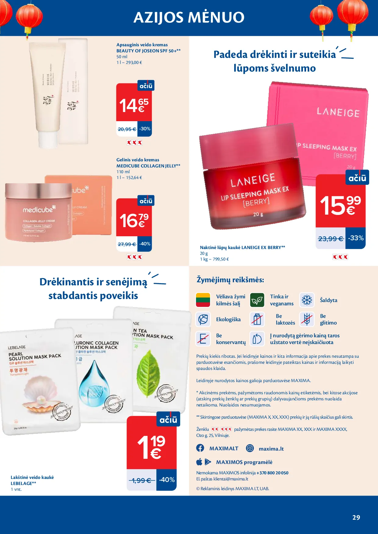 Maxima azijos mėnuo – 29 psl.