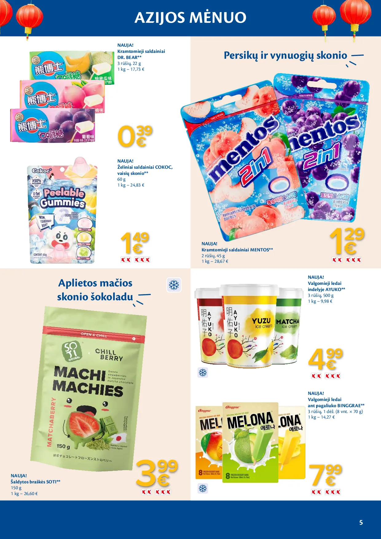 Maxima azijos mėnuo – 5 psl.