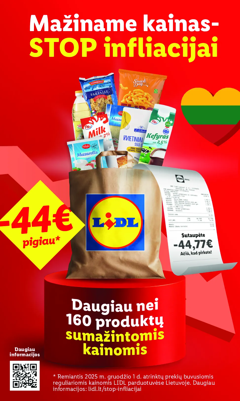 Lidl akcijos šią savaitę. Galioja nuo 2026-04-06 iki 2026-04-12 – 2 psl.