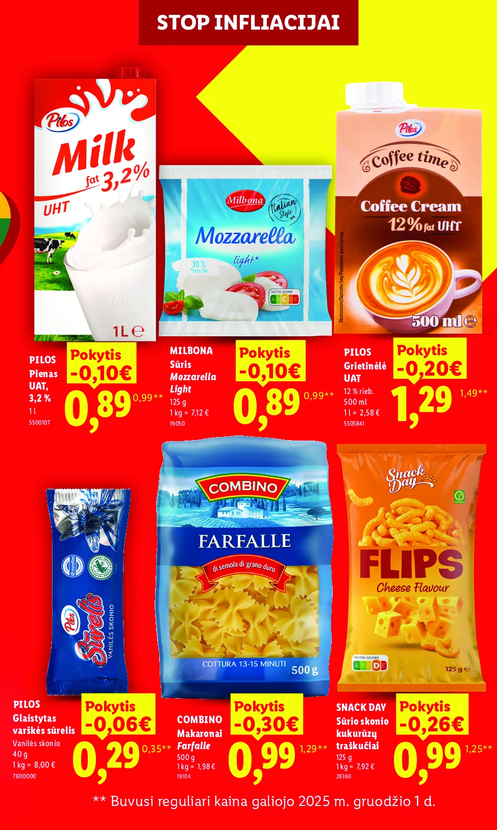 Lidl akcijos šią savaitę. Galioja nuo 2026-04-06 iki 2026-04-12 – 3 psl.