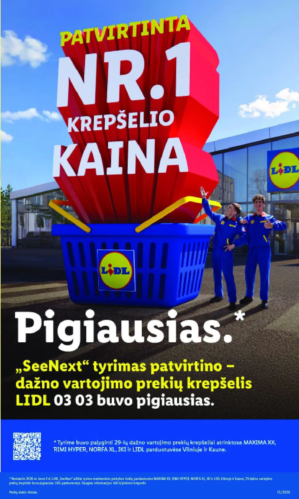 Lidl akcijos šią savaitę. Galioja nuo 2026-04-06 iki 2026-04-12 – 31 psl.