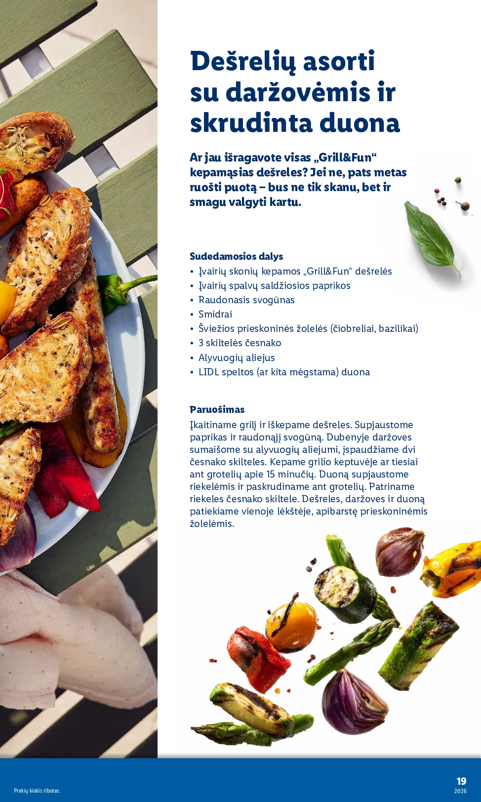 Lidl grilio katalogas – 19 psl.