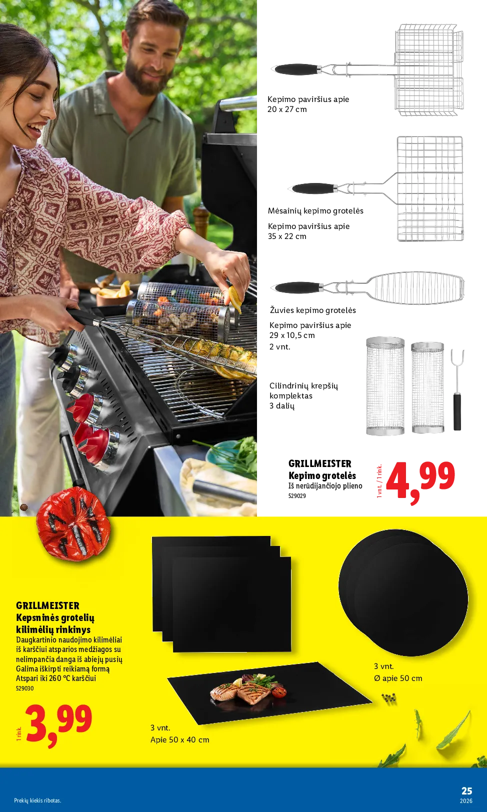 Lidl grilio katalogas – 25 psl.