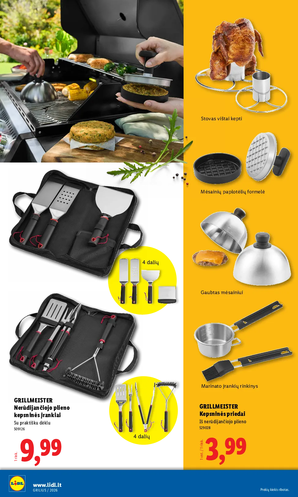 Lidl grilio katalogas – 28 psl.