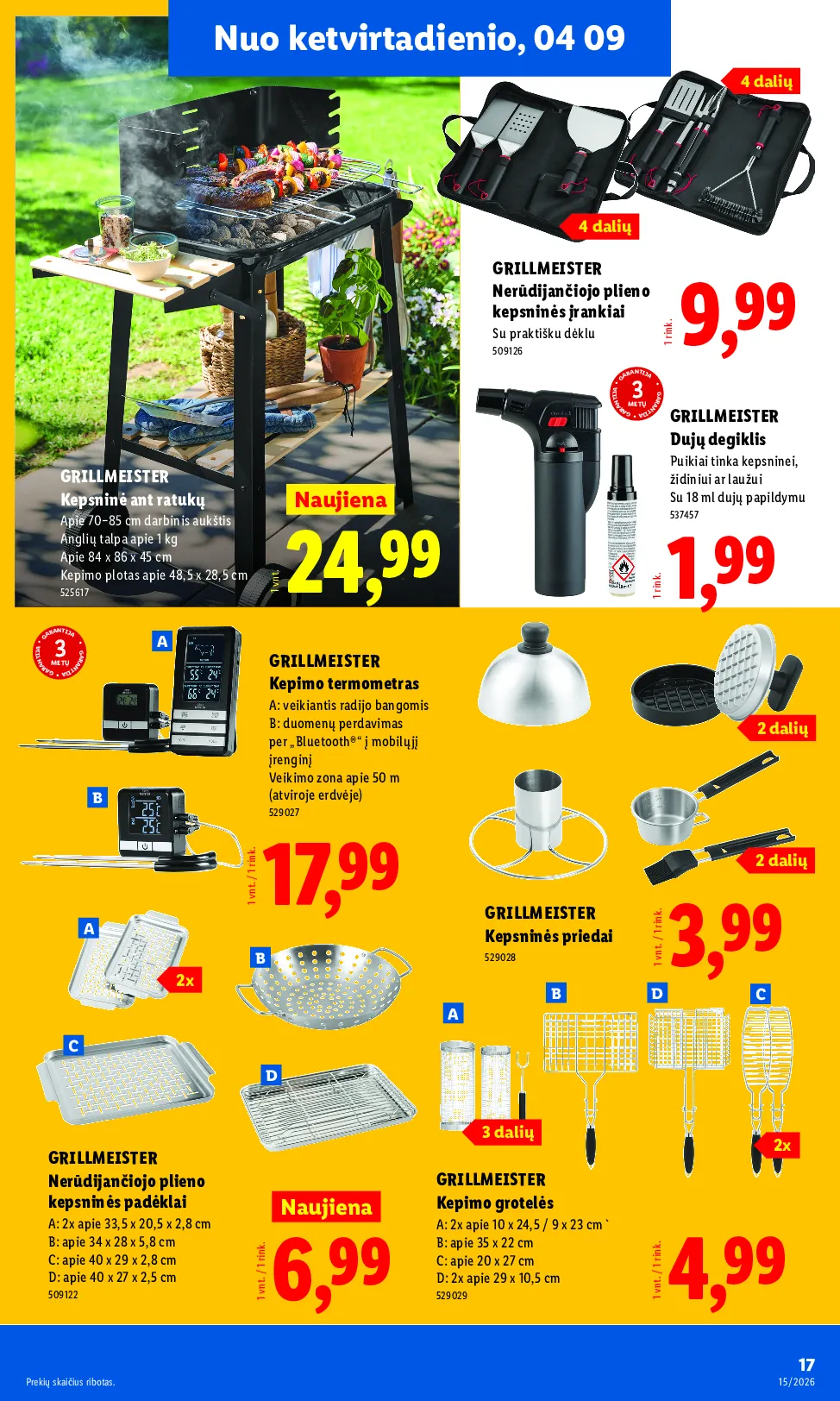 Lidl akcijos šią savaitę. Galioja nuo 2026-04-06 iki 2026-04-12 – 17 psl.