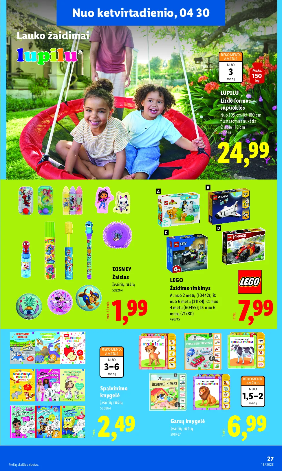 Lidl ne maisto prekių leidinys – 27 psl.
