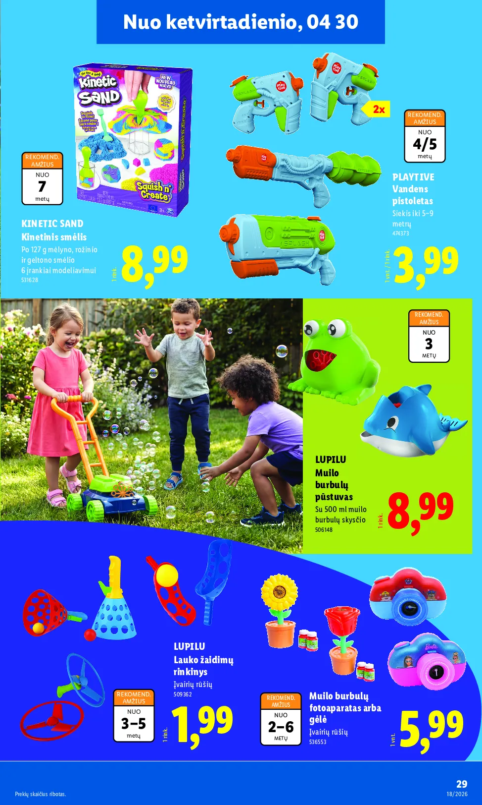Lidl ne maisto prekių leidinys – 29 psl.
