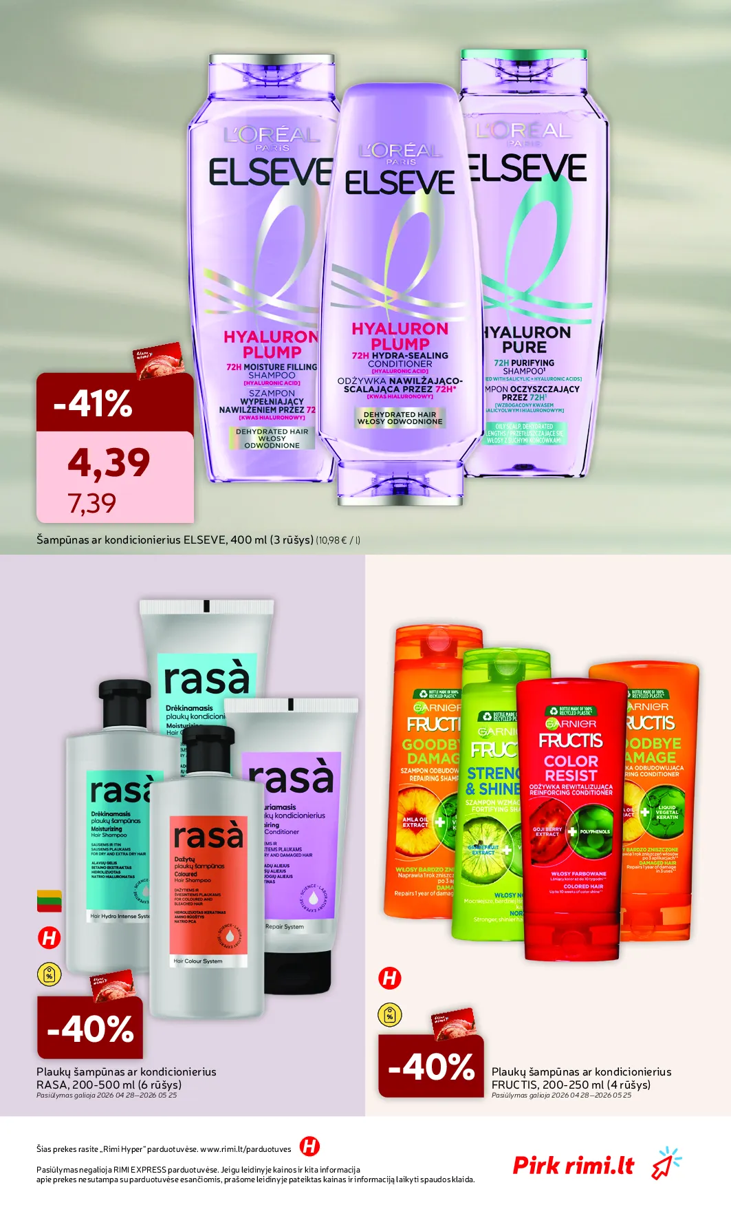 Rimi grožio prekių katalogas – 3 psl.