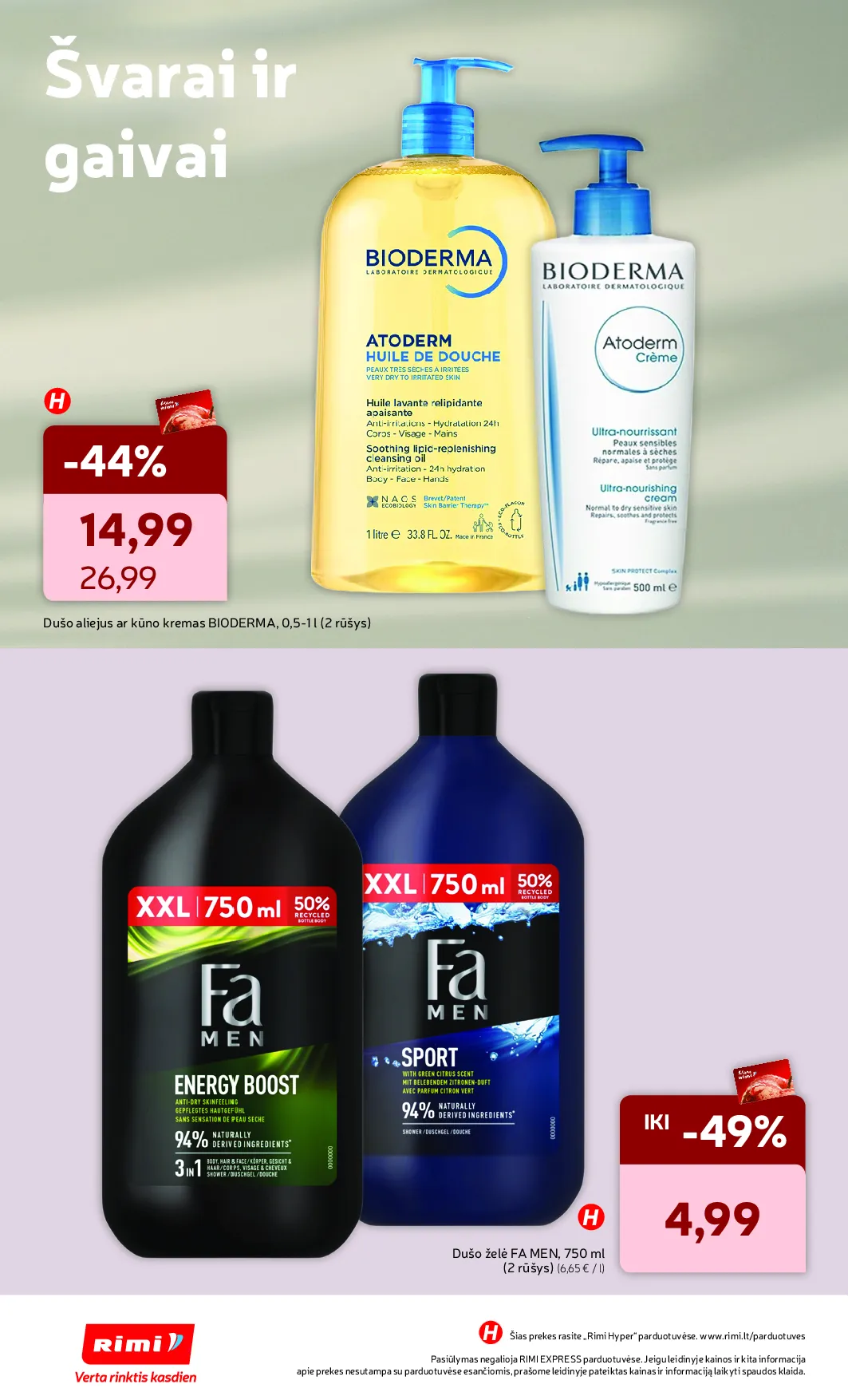 Rimi grožio prekių katalogas – 8 psl.