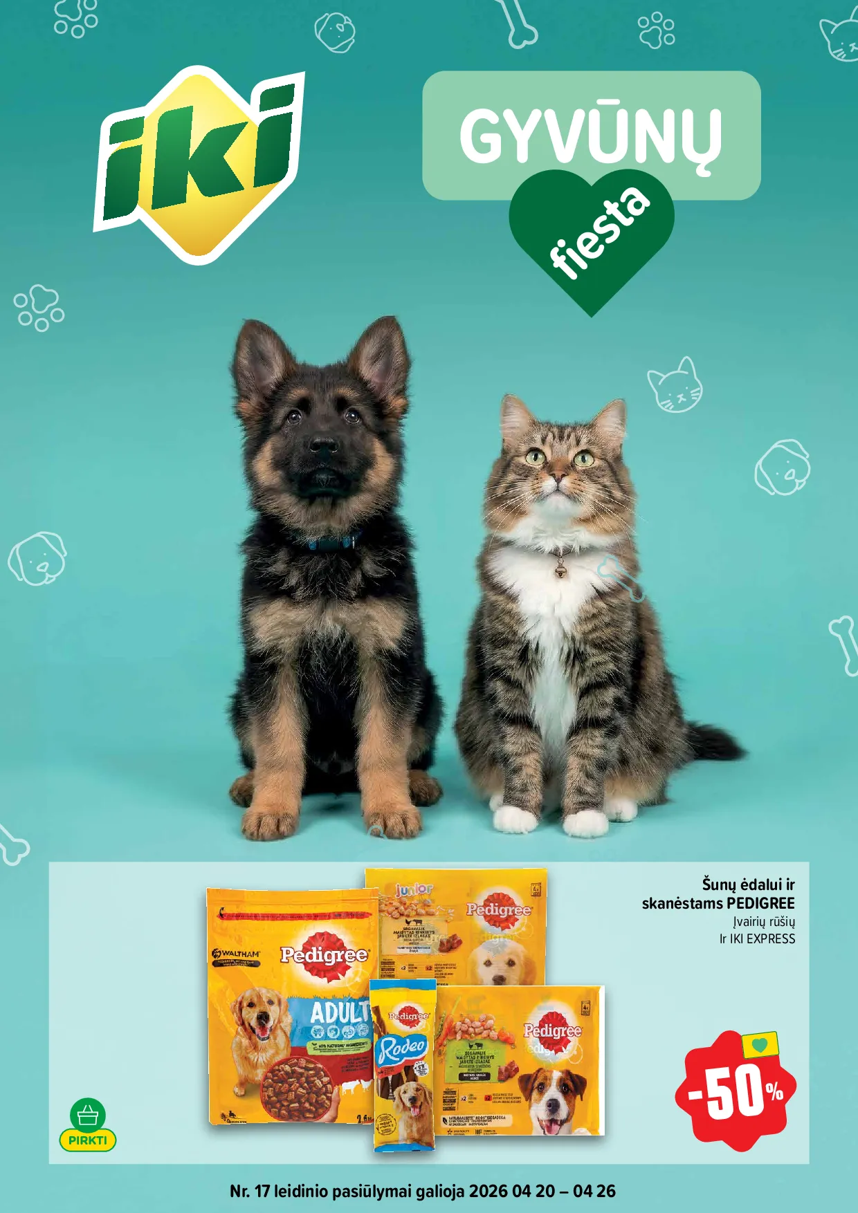 Iki gyvūnų fiesta – 1 psl.