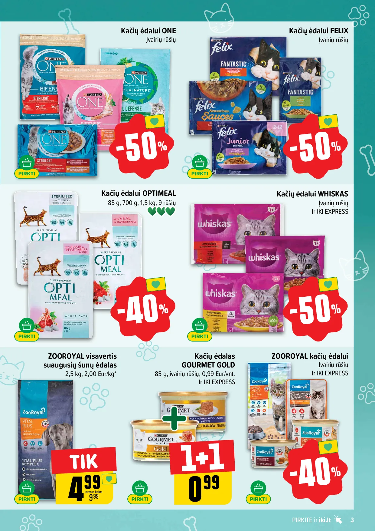 Iki gyvūnų fiesta – 3 psl.