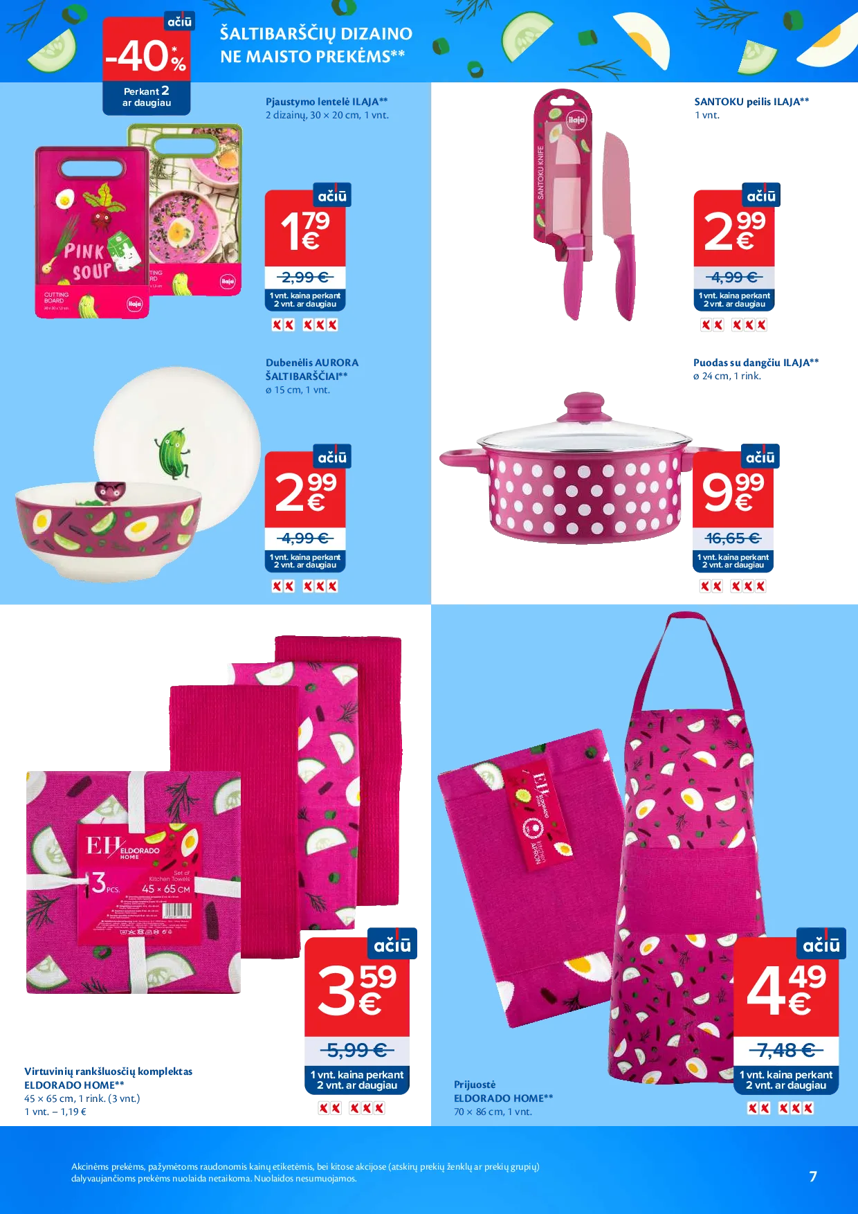 Maxima šaltibarščių mėnuo – 7 psl.