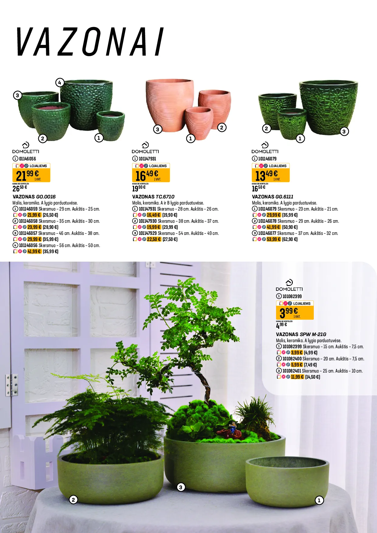 Senukai akcijos augalams – 11 psl.